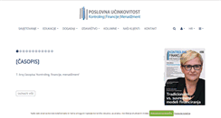 Desktop Screenshot of poslovnaucinkovitost.eu